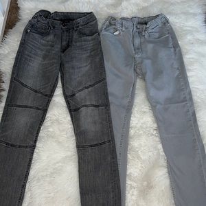 2 pants size 13/14 boys